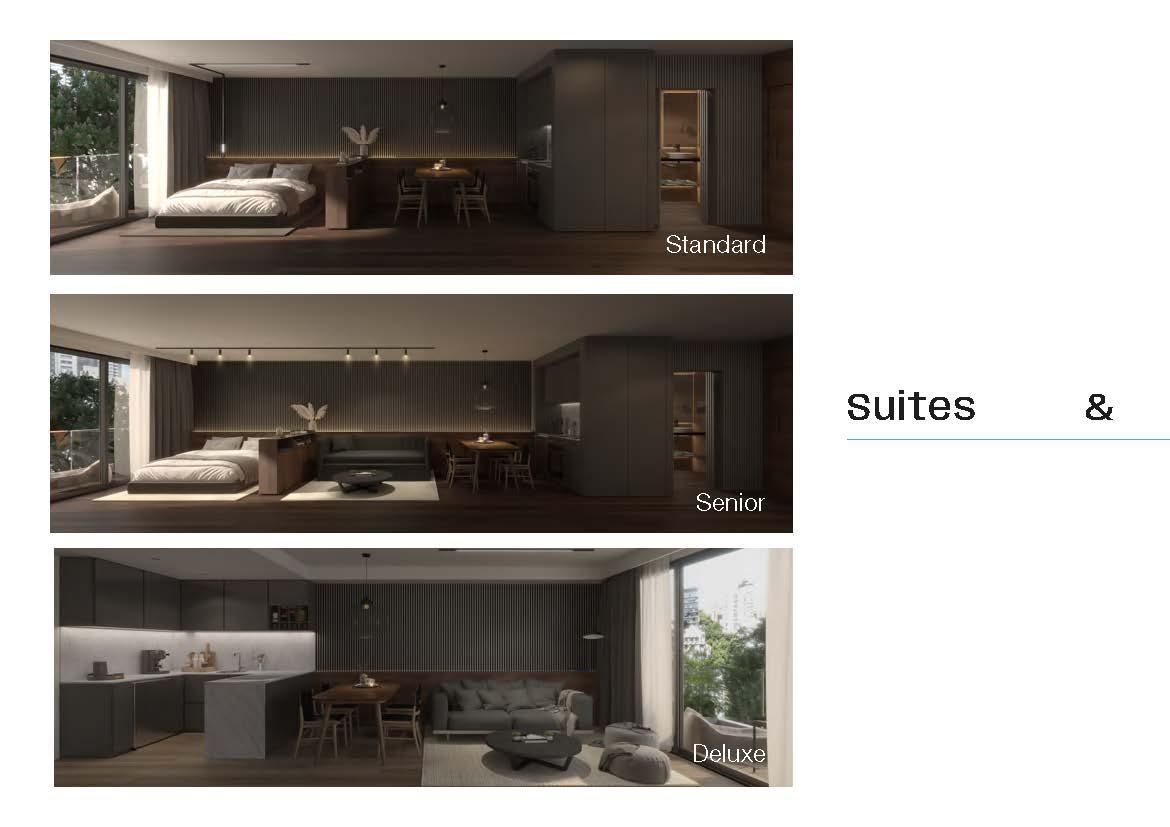 Paraguay y Humboldt  * 4º 1 – Suite Standard – 1 amb. con amenities