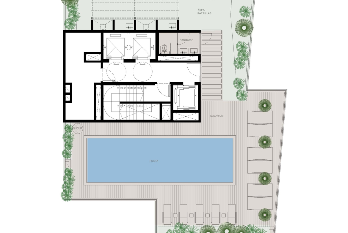 Cerviño 3941 * 1º 2 – dpto. 4 amb. – sup: 93.36 m2 – por m2 3.813 USD