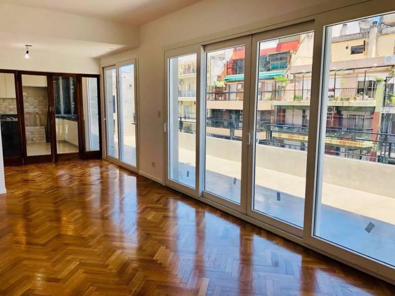 La Pampa 2500 –  Depto. 4 Amb. Con Toilette, Balcón Terraza y Cochera cub. Sup.:165m2. Precio por m2.: usd 2.660